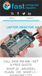 Mobile Screenshot of fastcomputerrepairs.com.au