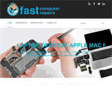 Tablet Screenshot of fastcomputerrepairs.com.au